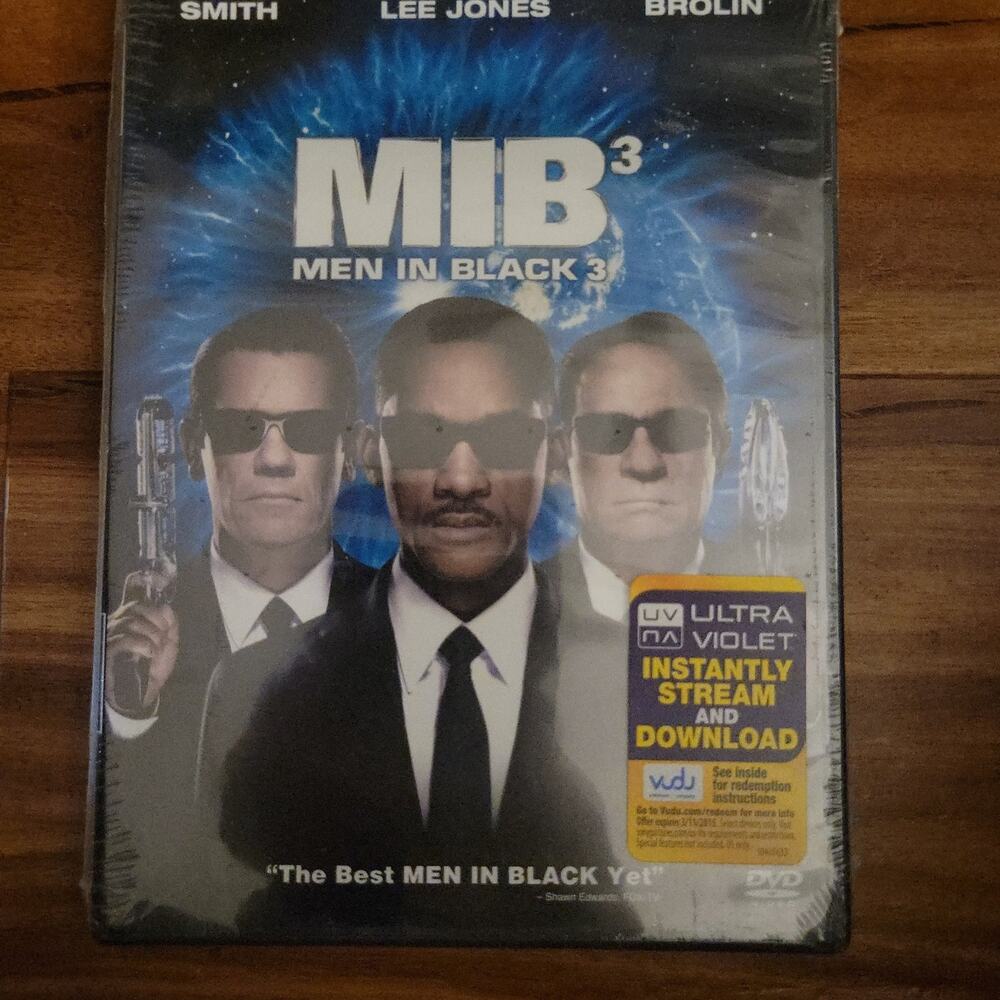 Men in Black 3 DVD NEW